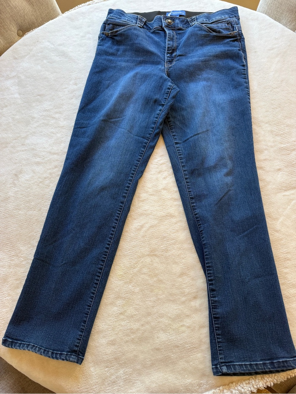 Democracy Straight Leg Dark Blue Jeans